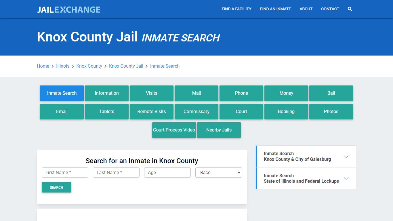 Knox County Jail, IL Inmate Search: Roster & Mugshots - Jail Exchange