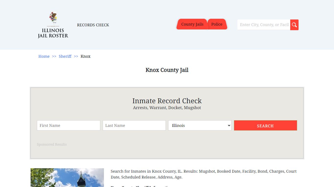 Knox County Jail - Jail Roster Search