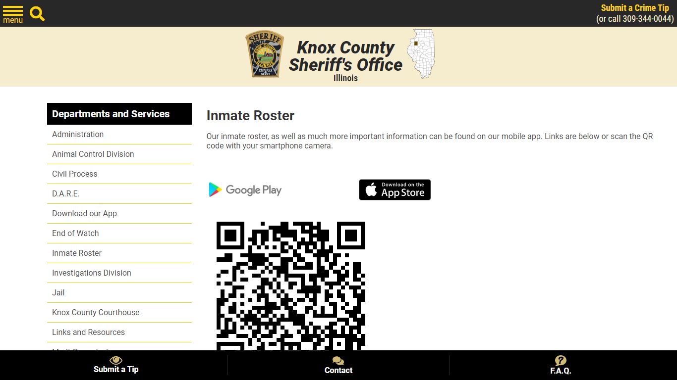 Inmate Roster - Knox County Sheriff IL